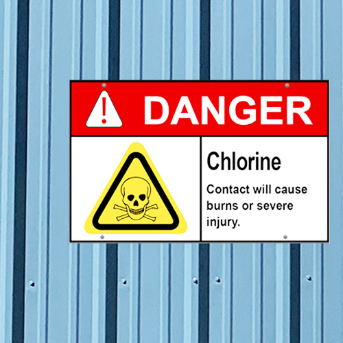 Danger Chlorine Image